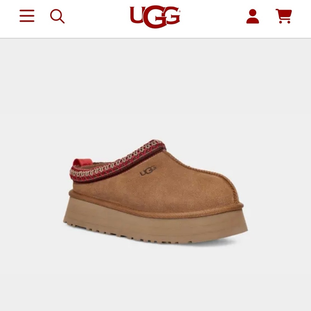 Women’s Tazz Uggs Chestnut size 7